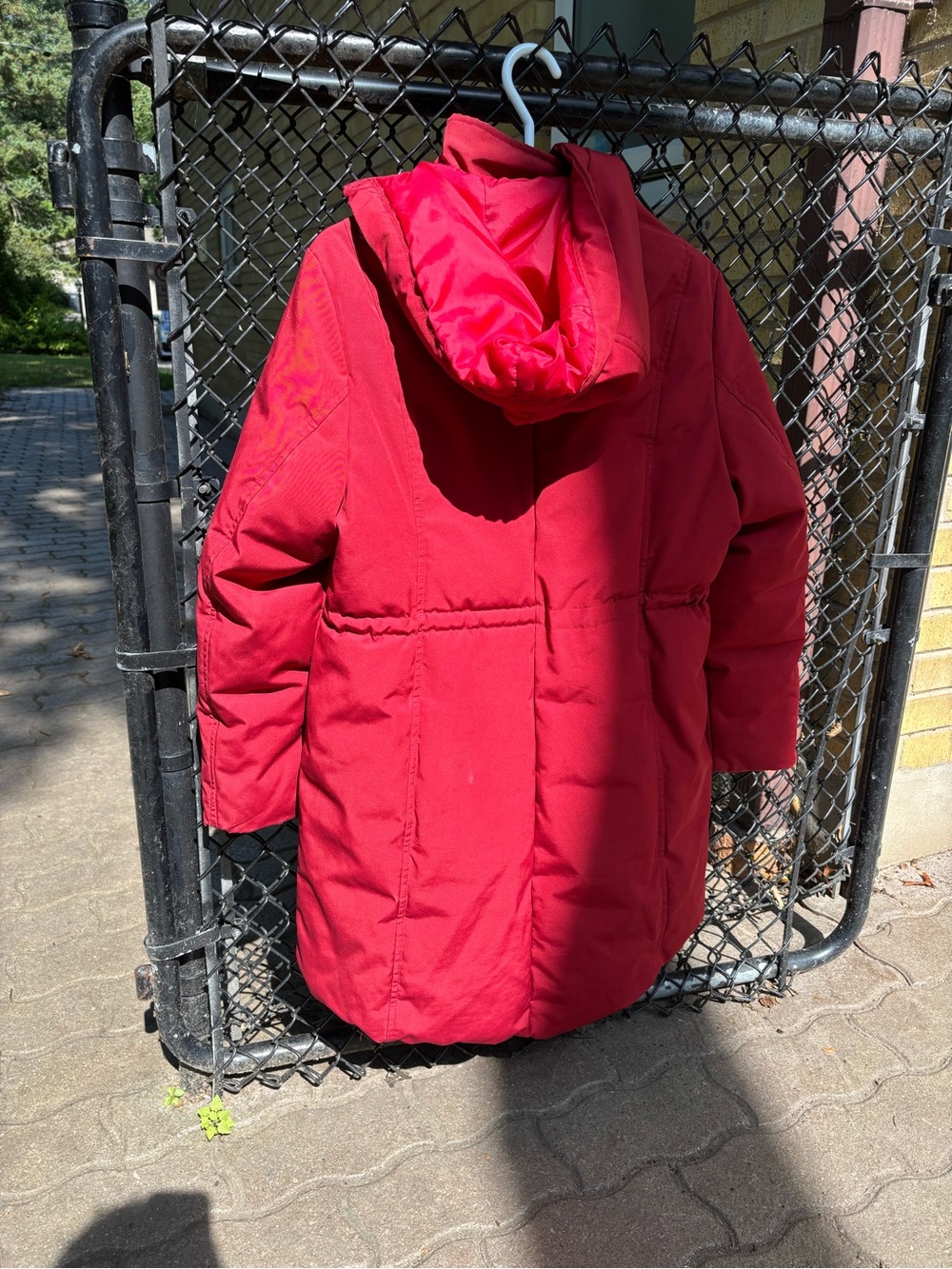 Red Winter Coat in good condition - Picture 3 of 8